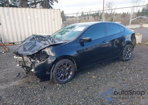 2016 Dodge Dart Se from USA, damaged, VIN 1C3CDFAA6GD504510